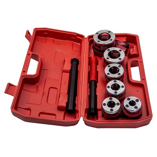 8pcs pipe threading kit - kit, bspt