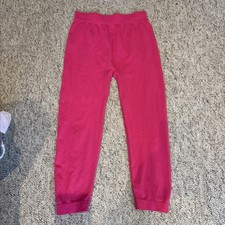 Bright Pink Stretchy Leggings Women’s Girls Size 12/14 Excellent Condition
