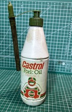 vintage Castrol Fork Oil container,