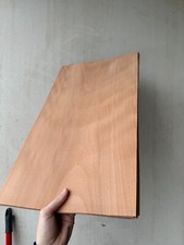 Natural Wood Veneer Steamed Beach  5 PIECES 310x530mm-marquetry