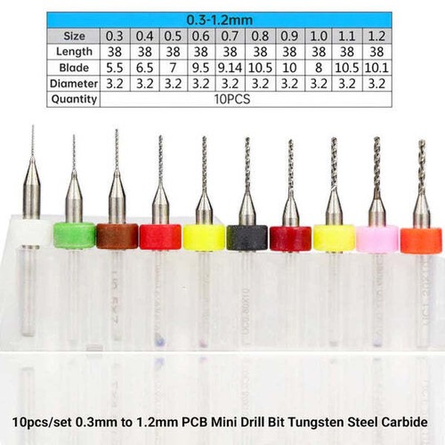 Micro pcb drill - pcb, bits