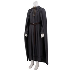 The Lord of the Rings Cosplay Gandalf Costume Sorcerer Uniform Hat Cloak