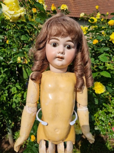 68cm vintage antique doll - vintage,