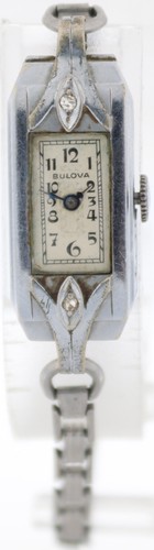Vintage 1930 bulova diamond - vintage,