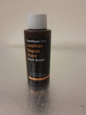 Leather Repair Paint Dye for Restoring Colour to Furniture Car Seats- Dark Brown