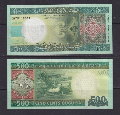 Mauritania 2013 500 - -,