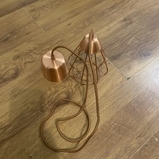 Ikea Slattbo Ceiling Pendant Light Copper Style. Two available. 