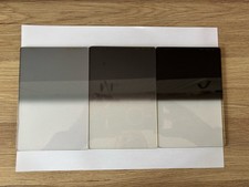 Lee Filters 100 ND GRAD Set Of 3 Hard. 0.3, 0.6 0.9 Filters.  Mint Condition.