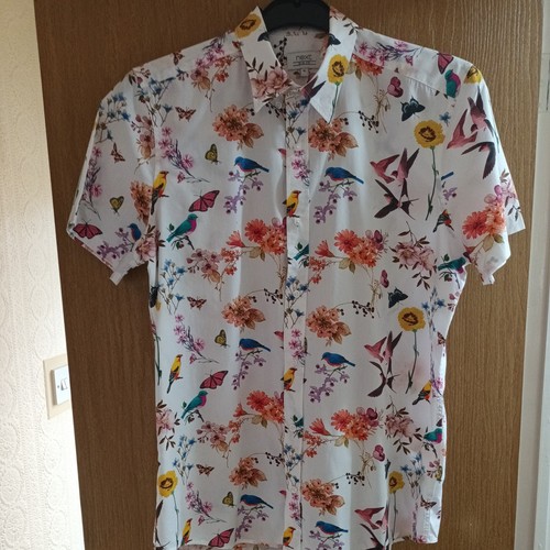 Next mens floral - floral, bird