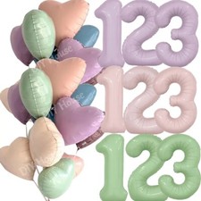 40" Vintage Number Balloons