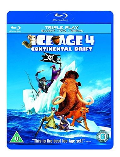 Ice age continental drift - ice,