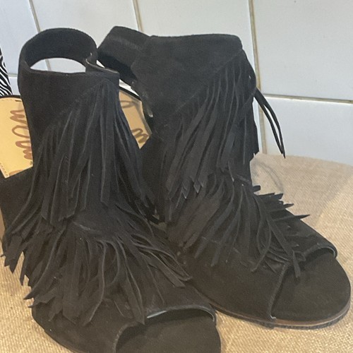 Sam edelman elaine black suede - edelman,