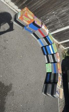 50 Vinyl 7" Records Job Lot  45s Singles 60s 70's 80's Surprise Box Bundle