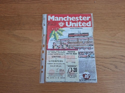1978 manchester utd v - manchester,