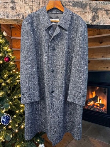 Men harris tweed coat - coat, 42