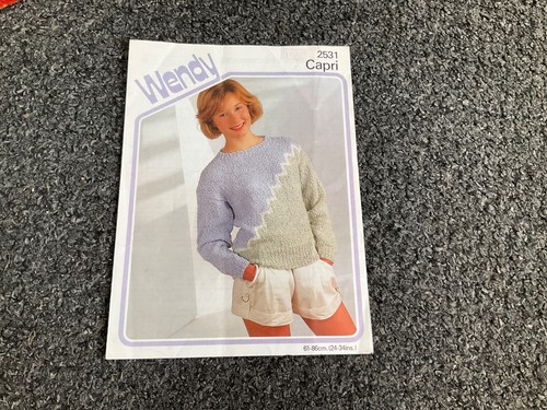 Knitting pattern wendy 2531 - pattern,