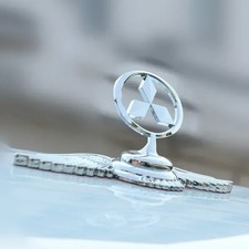 Car Metal Chromed Emblem Front Hood Badge for Mitsubishi L200 Pajero RALLIART 