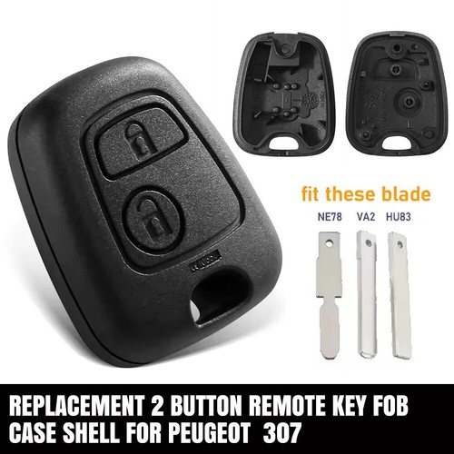 Button remote key fob - remote, case