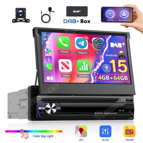 Dab radio single din - single,