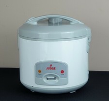 JUDGE JEA10 Large Electric Rice Cooker & Veg Steamer 1.8L Fully Automatic WHITE