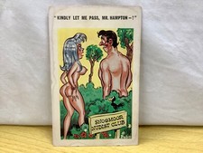 Kindly Let Me Pass, Mr Hampton! Nudist Club, Sunny Pedro Series postcard No.160