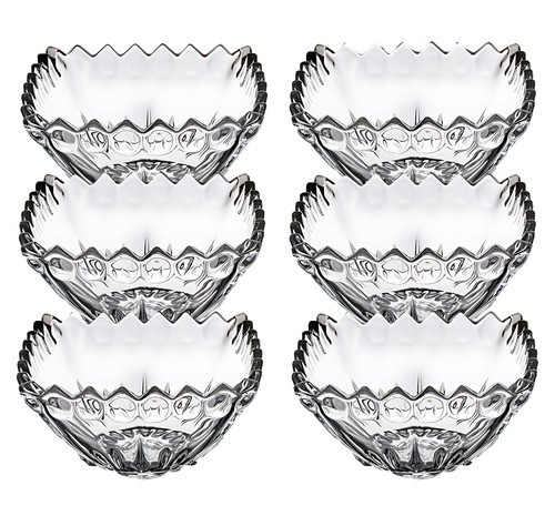 6pc glass serving bowls - 6pc,