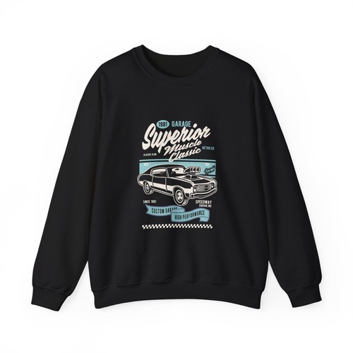 Vintage muscle car sweatshirt - vintage,