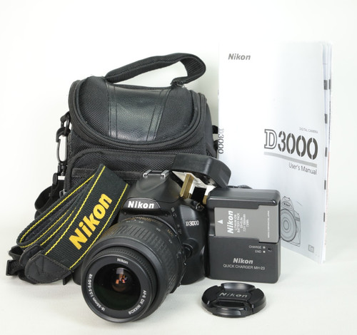 Nikon d3000 dslr - d3000, 10.2mp