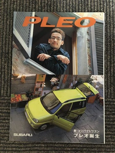 Subaru pleo 1998 - pleo, catalog