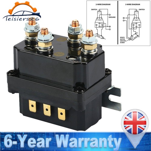 12v 250a winch - winch, solenoid