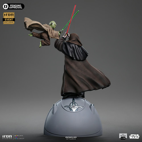 Iron studios yoda - iron, vs