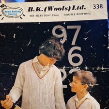 B.K. Wools 338 Knitting
