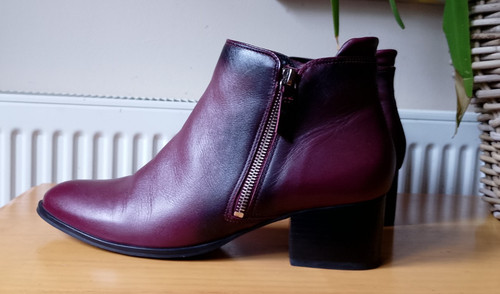 Dune plum coloured - , leather