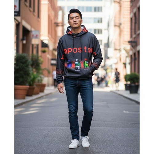 Among impostor hoodie large - us,
