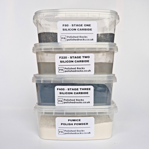 Rock tumbler grit - grit,