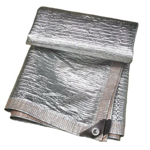Reflective sun shade sail net - reflective,