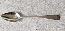 ANTIQUE SCOTTISH PROVINCIAL STERLING SILVER MASHING ? SPOON -JOHN KEITH - BANFF