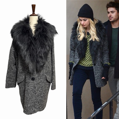 Topshop boucle wool coat - boucle,