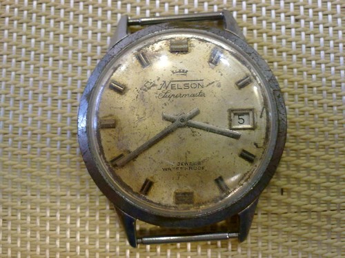 Vintage swiss men watch - ,