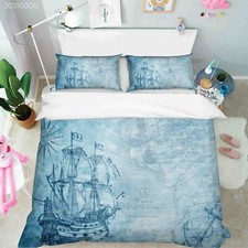 3D Pirate Ship Map Pattern