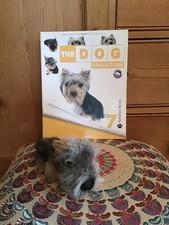 Eaglemoss Artlist Dog Collection Yorkshire Terrier Puppy Plush Toy & 7 Magazine