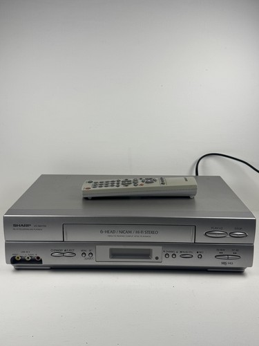 Sharp mh705 vcr vhs video - vc, -mh705