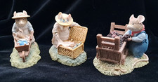 3x Brambly Hedge Mice Classic