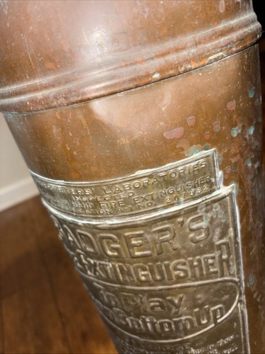 Badger fire extinguisher