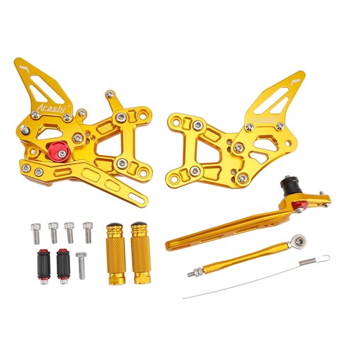 Aluminum gold adjustable - gold, rear