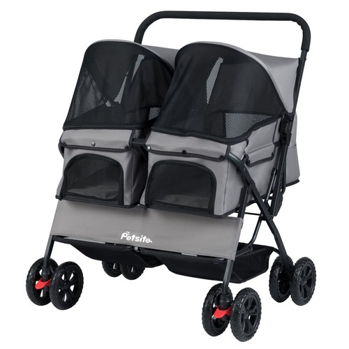 Northix double pet stroller - northix,