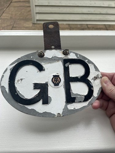 Classic car badge 1950 s - gb,