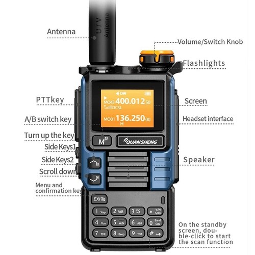 Quansheng vhf uhf - ,