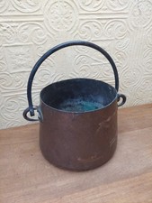 Antique French Copper Cauldron
