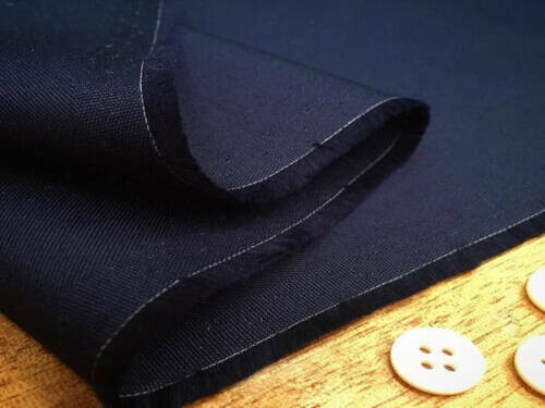 Navy 100 cotton thick - navy-100%,